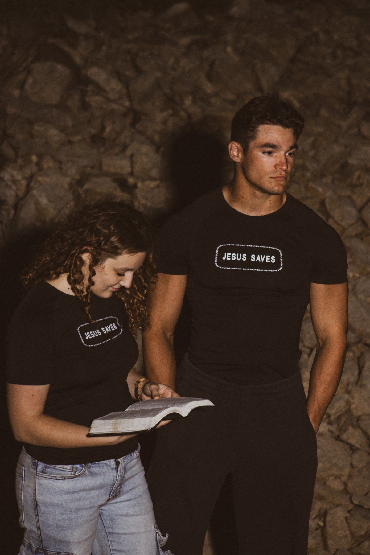 Jesus Saves Compression Shirt