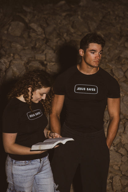 Jesus Saves Compression Shirt
