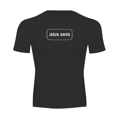 Jesus Saves Compression Shirt