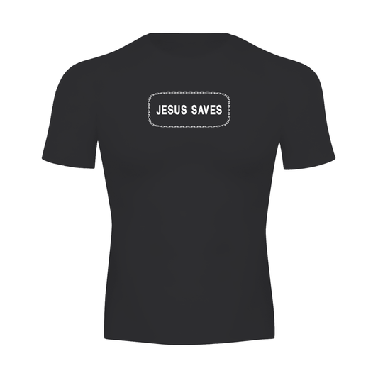 Jesus Saves Compression Shirt