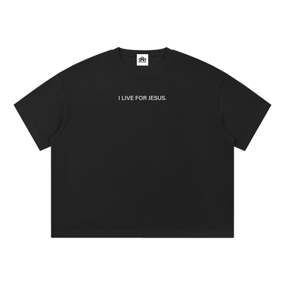I LIVE FOR JESUS Waffle Tee